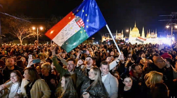 Budimpešta, 12. aprila 2026. (FOTO: BBC)