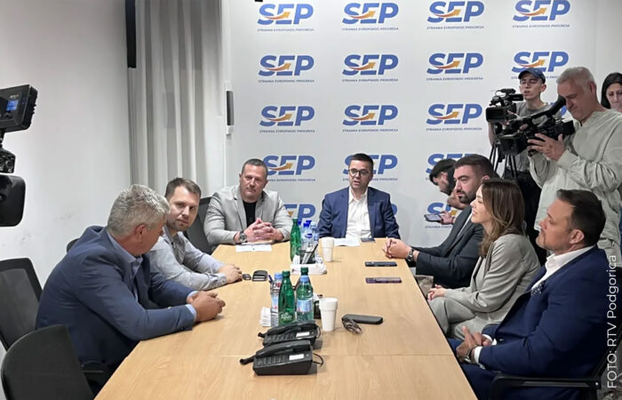 Sastanak SEP, DPS, ES - FOTO: RTV Podgorica