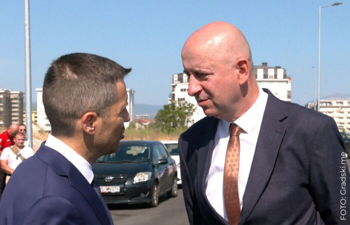 Saša Mujović i Boris Spalević FOTO: gradski.me