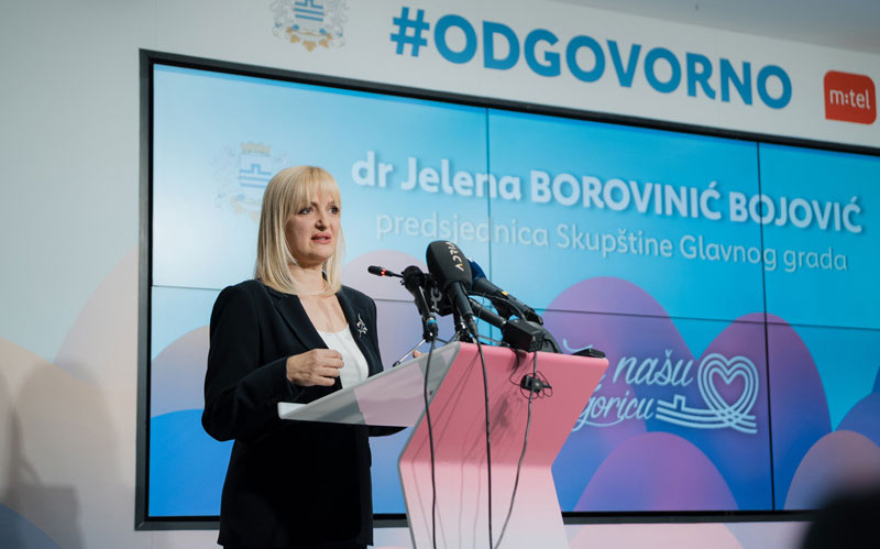 Jelena Borovinić Bojović FOTO: Skupština Glavnog grada Podgorice