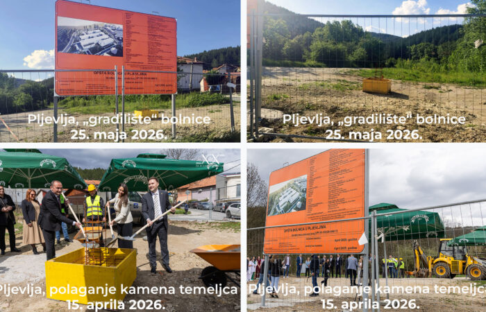 Pljevlja "gradilište" bolnice